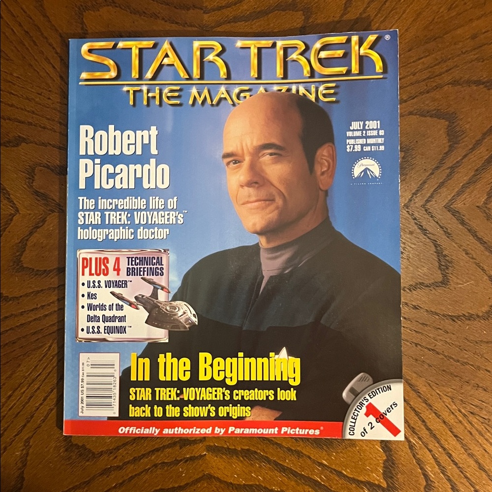 Star Trek The Magazine | Star Trek Voyager Collectors Edition | July 2001